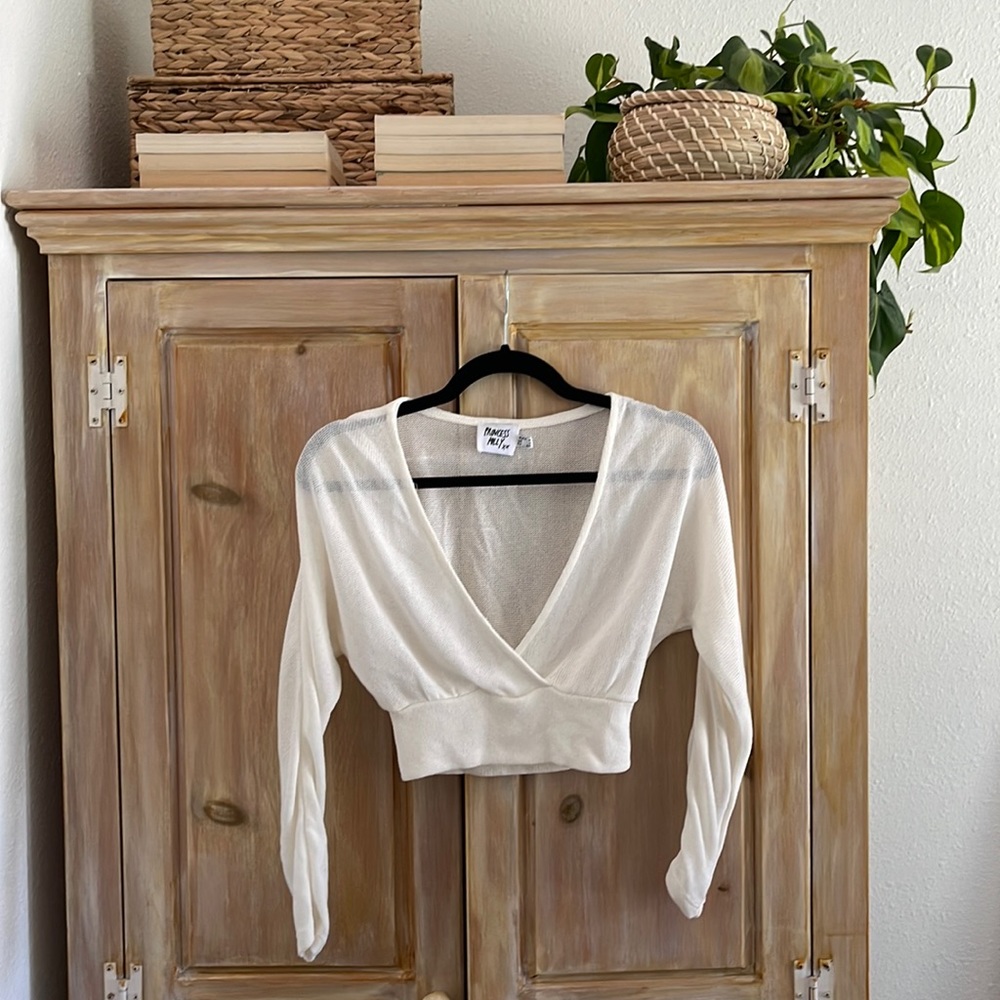 White Princess Polly Top
